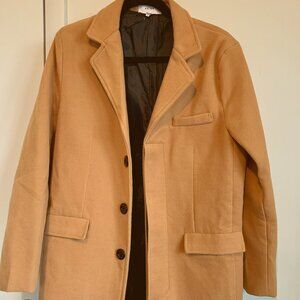 WARM and SHARP Reiss Cashmere Coat